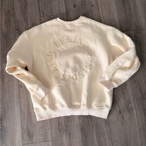 Be Kind Women's Cream Sweatshirt